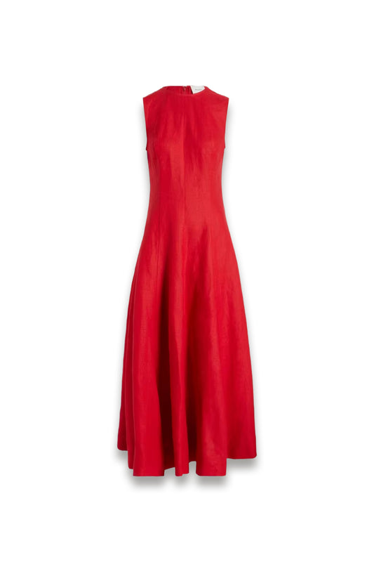 Cecilia Linen Maxi Dress