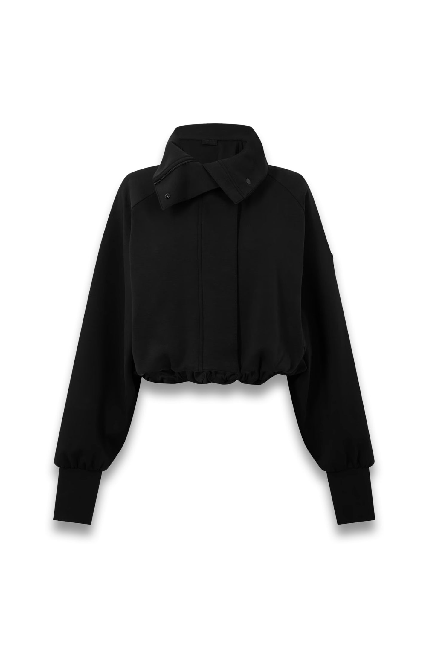 Women's Zip-Up Cotton Long-sleeve Hybrid Jacket