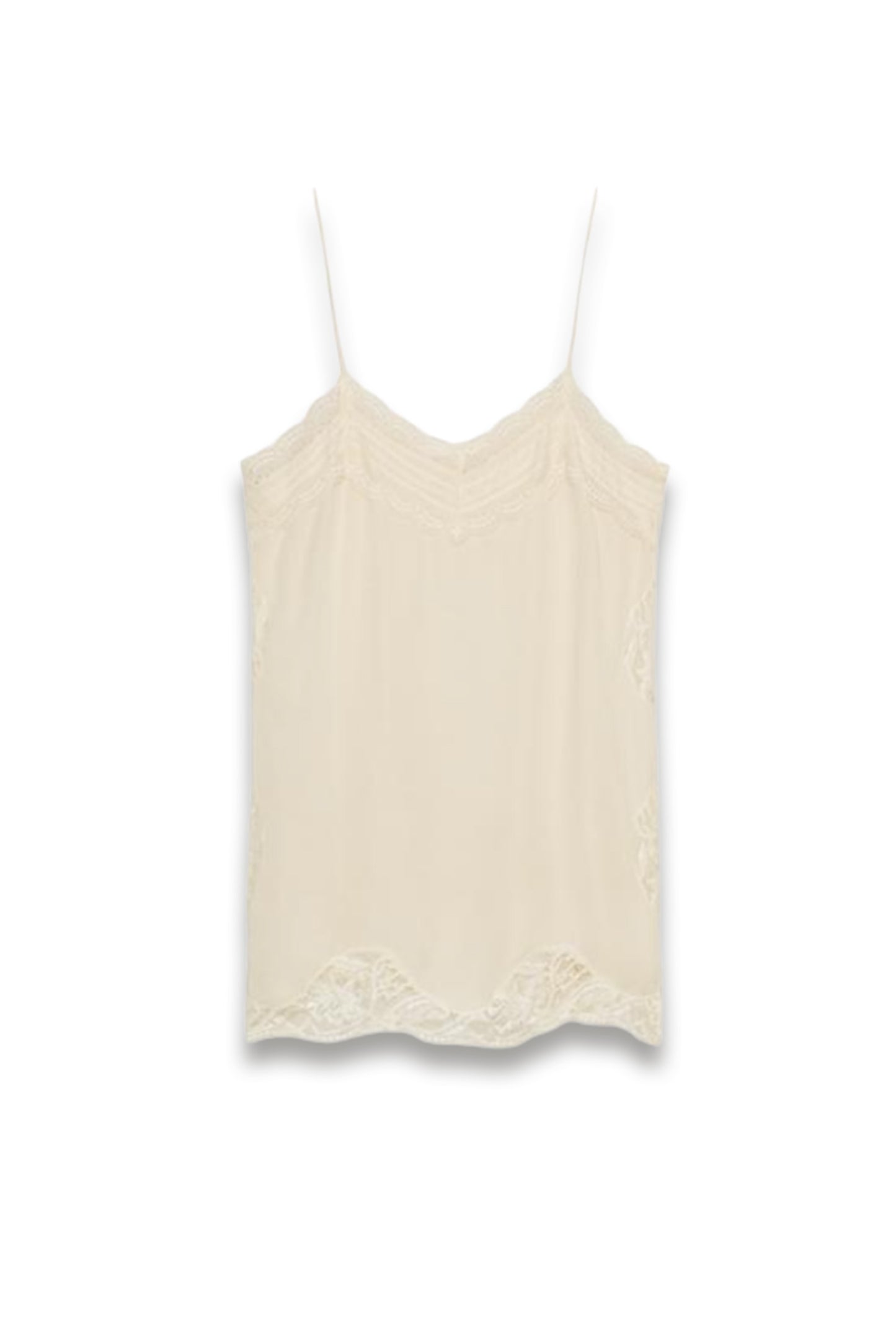 ZW COLLECTION LACE-TRIMMED CAMISOLE TOP