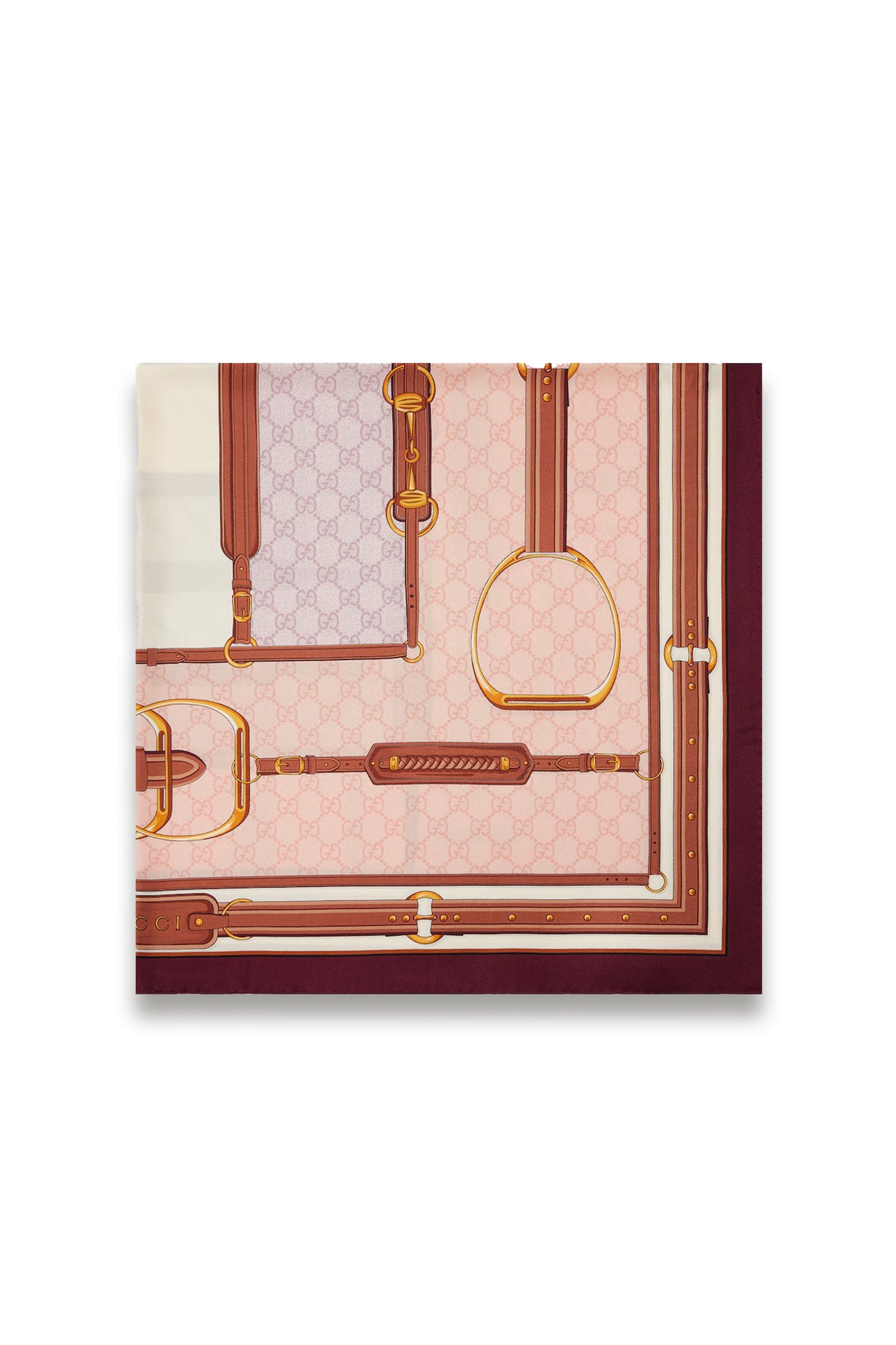 Printed Silk Twill Carré