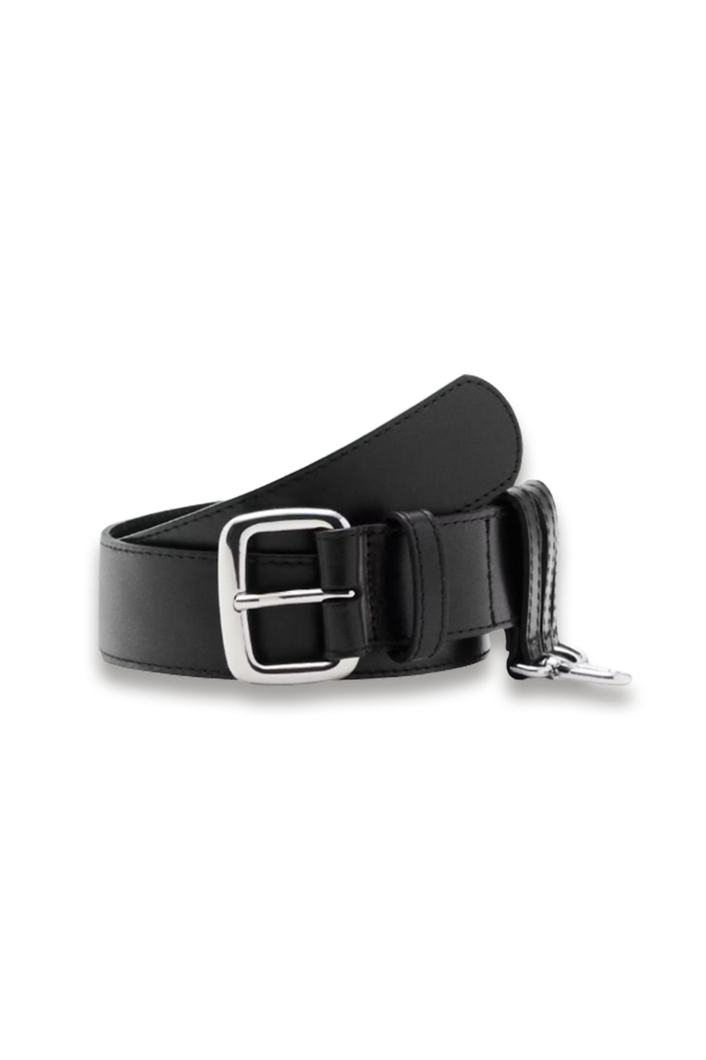 Leather Belt With Belt Loops