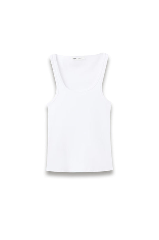 Fitted spaghetti strap top