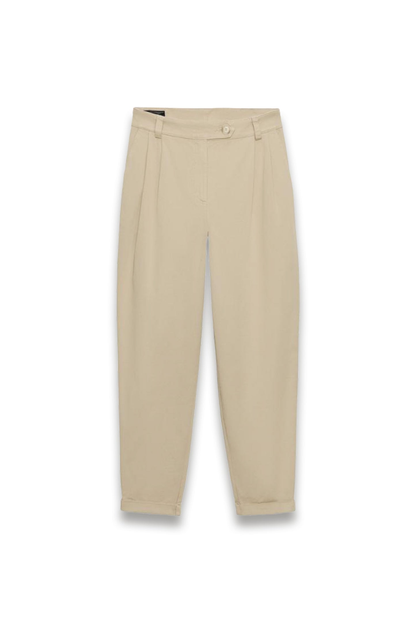 Turn Up Hem Chino Trousers