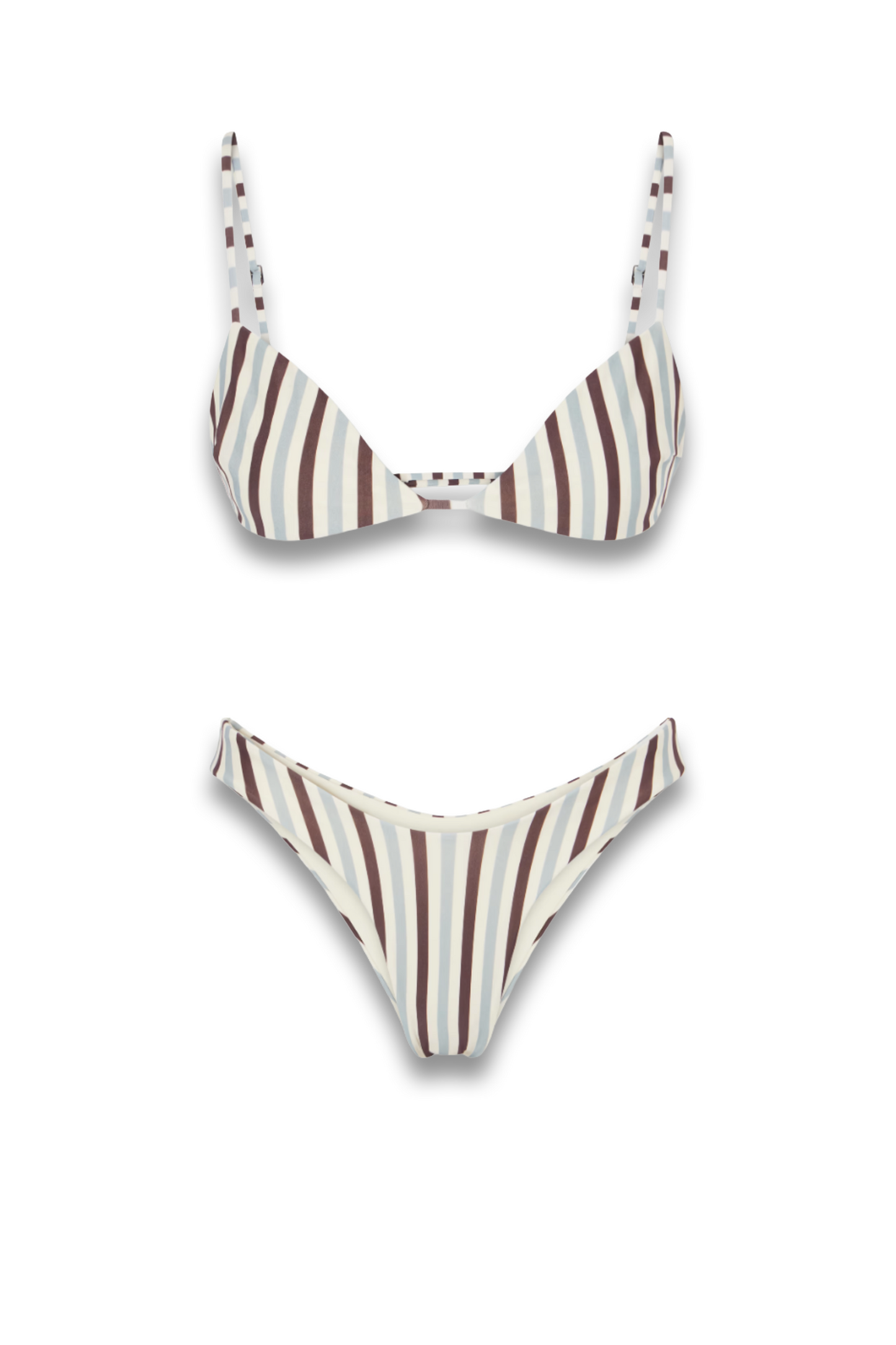 Leila striped bikini