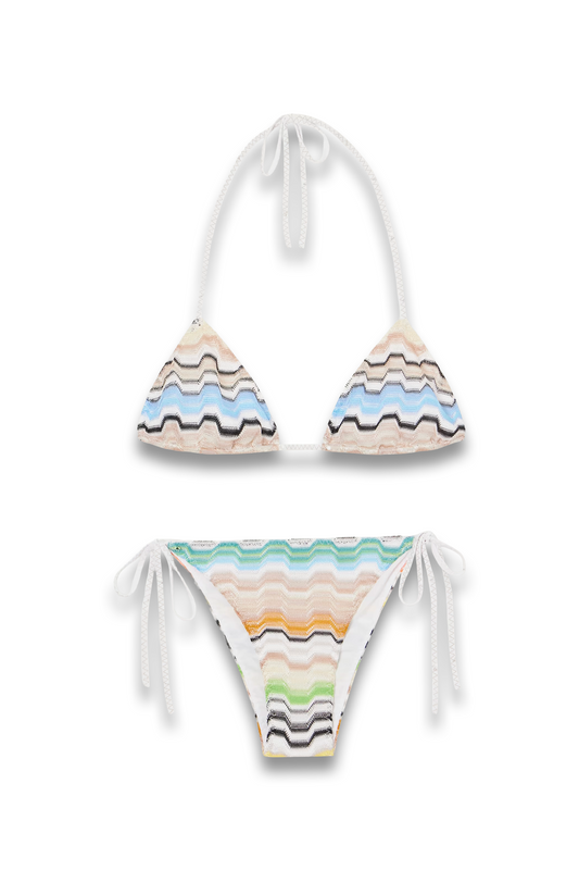 Crochet-knit Bikini