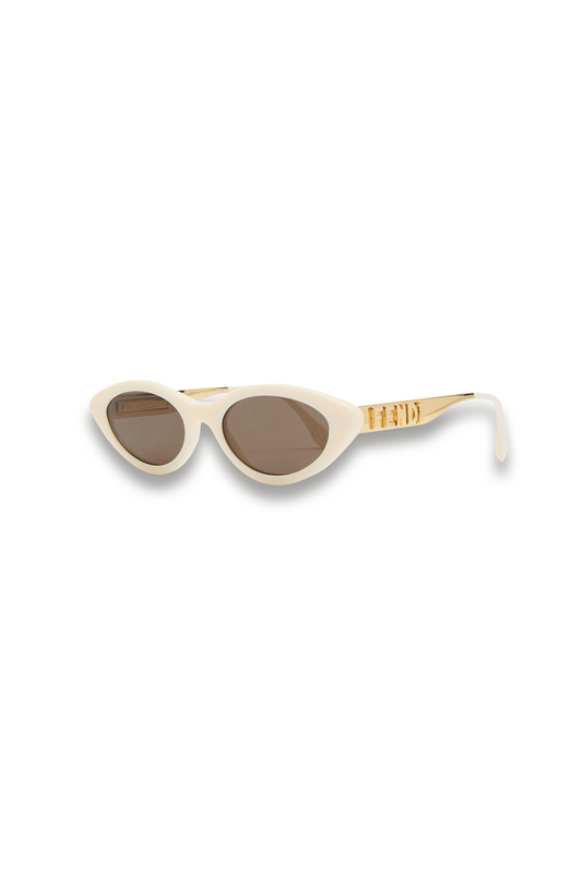Fendigraphy Narrow Cat-eye Sunglasses
