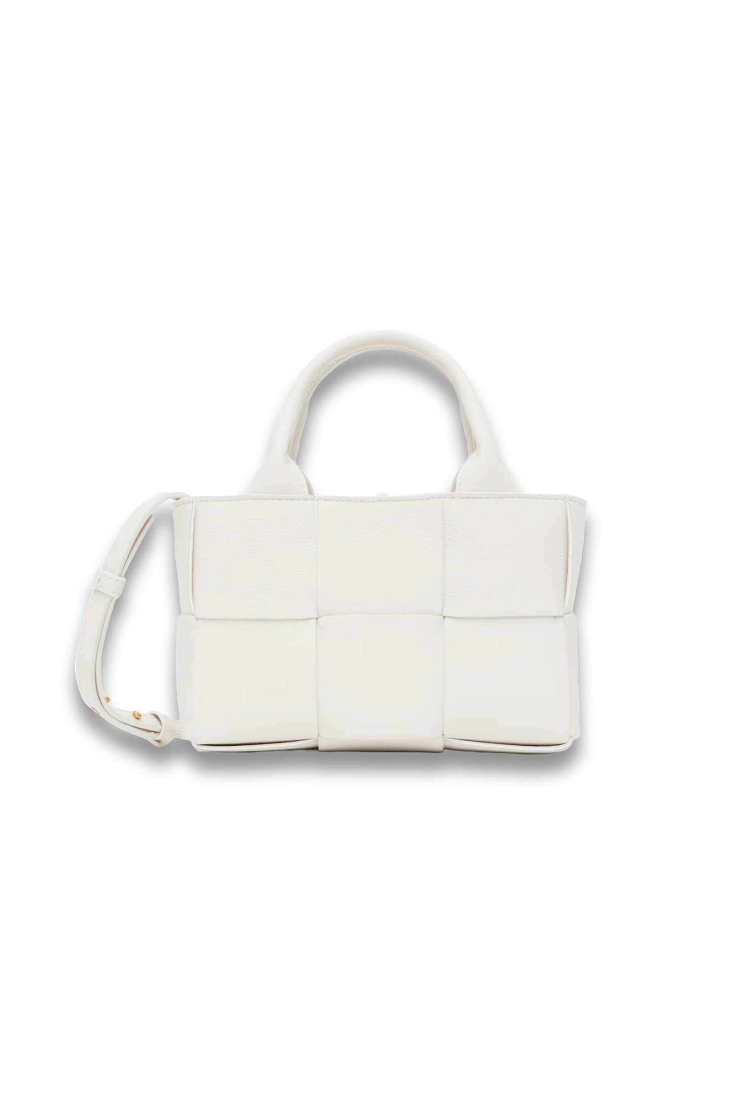 White Mini Arco Tote
