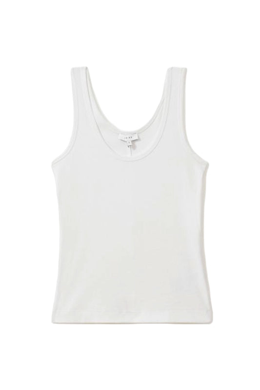Scoop Neck Jersey Vest Top