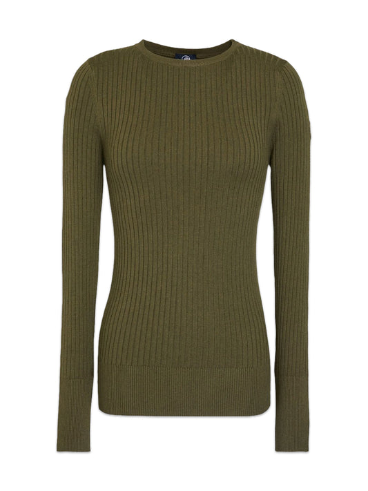 Ribbed-Knit Sweater