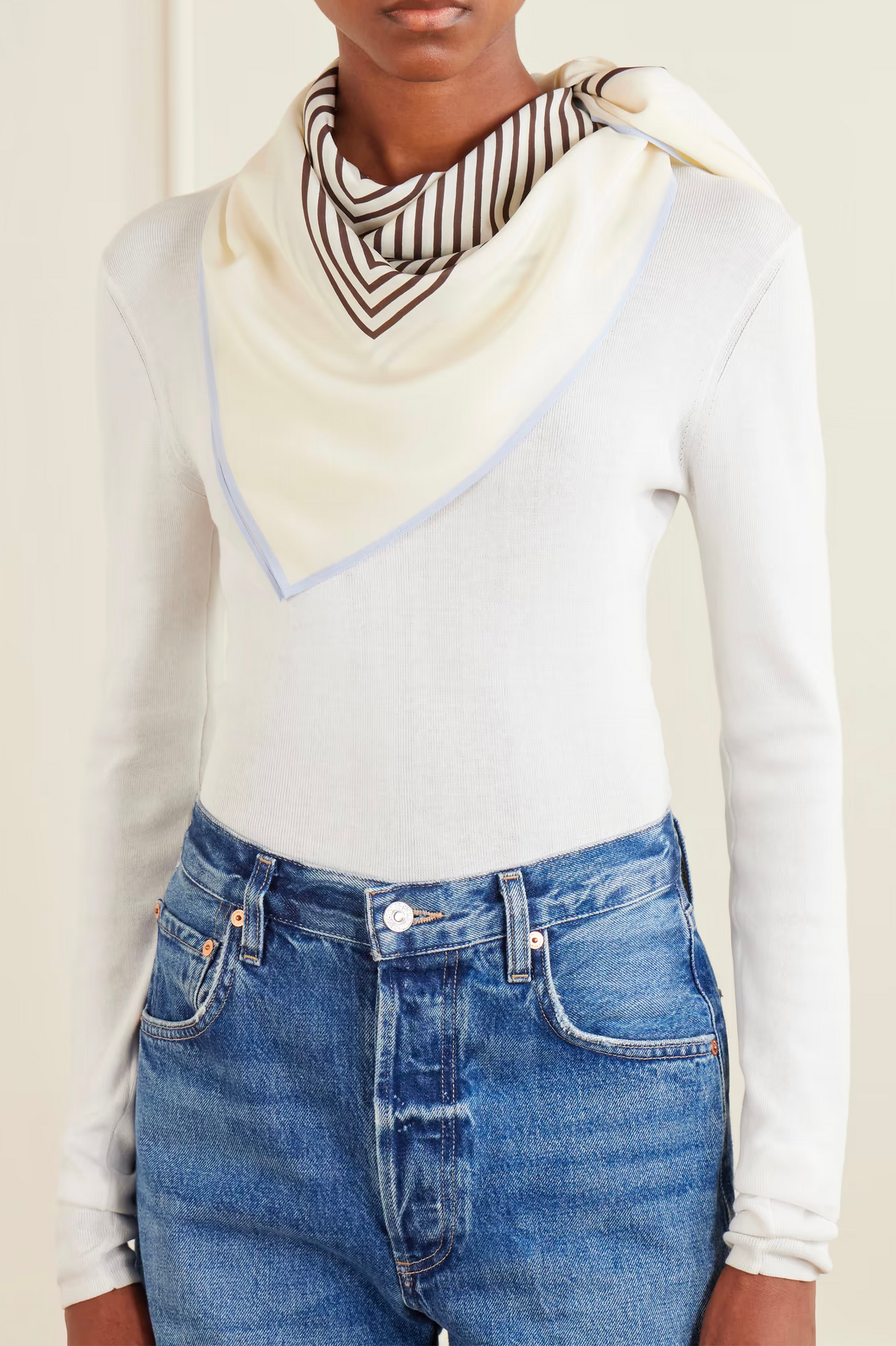 Monogram Silk Scarf