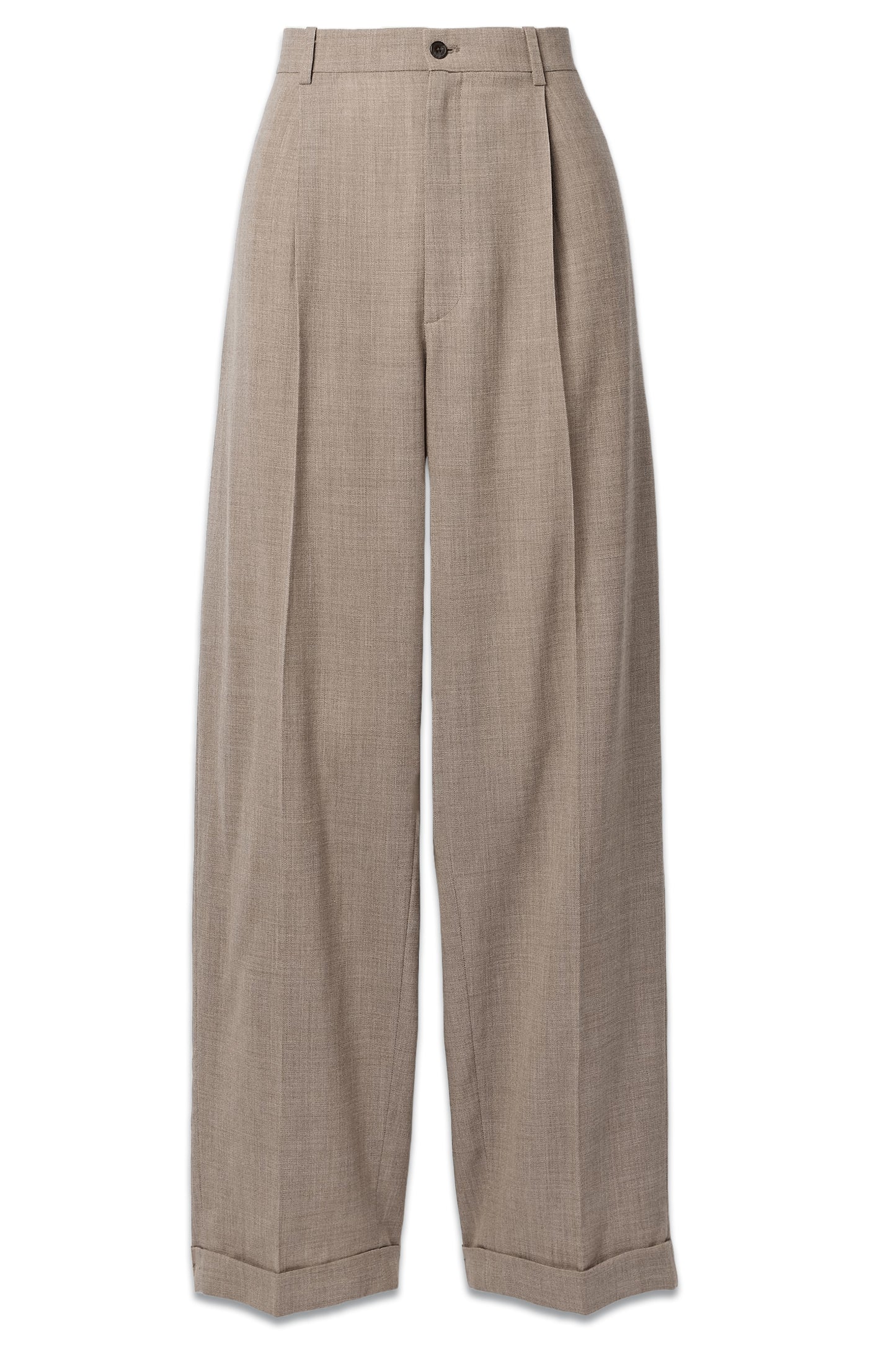 Tor Pleated Grain De Poudre Wool Pants