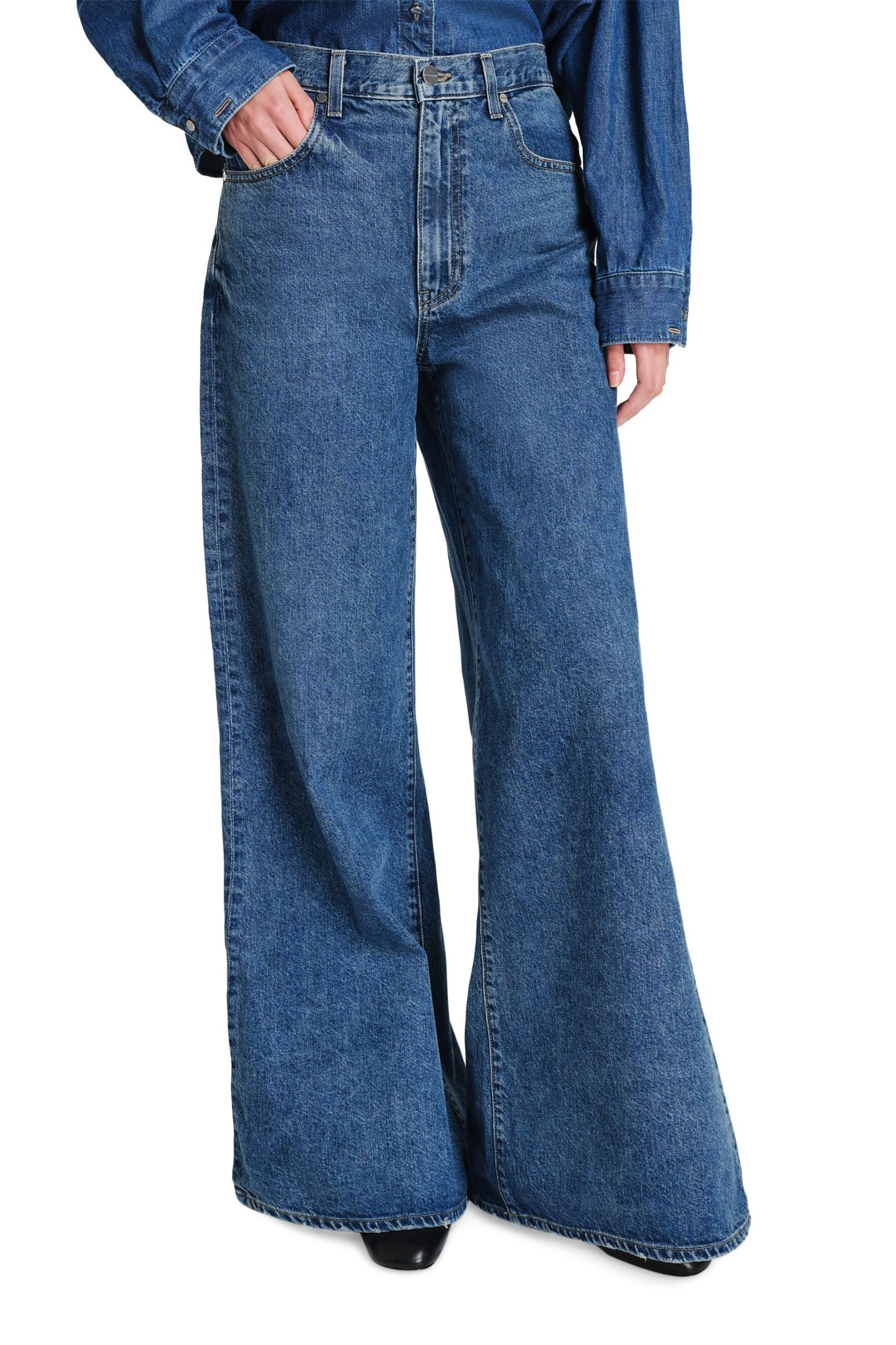 Tall Tiny Dancer Wide-Leg Jeans
