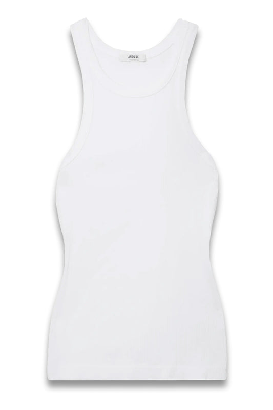 Bailey Ribbed Stretch-Lyocell and Organic Cotton-Blend Tank