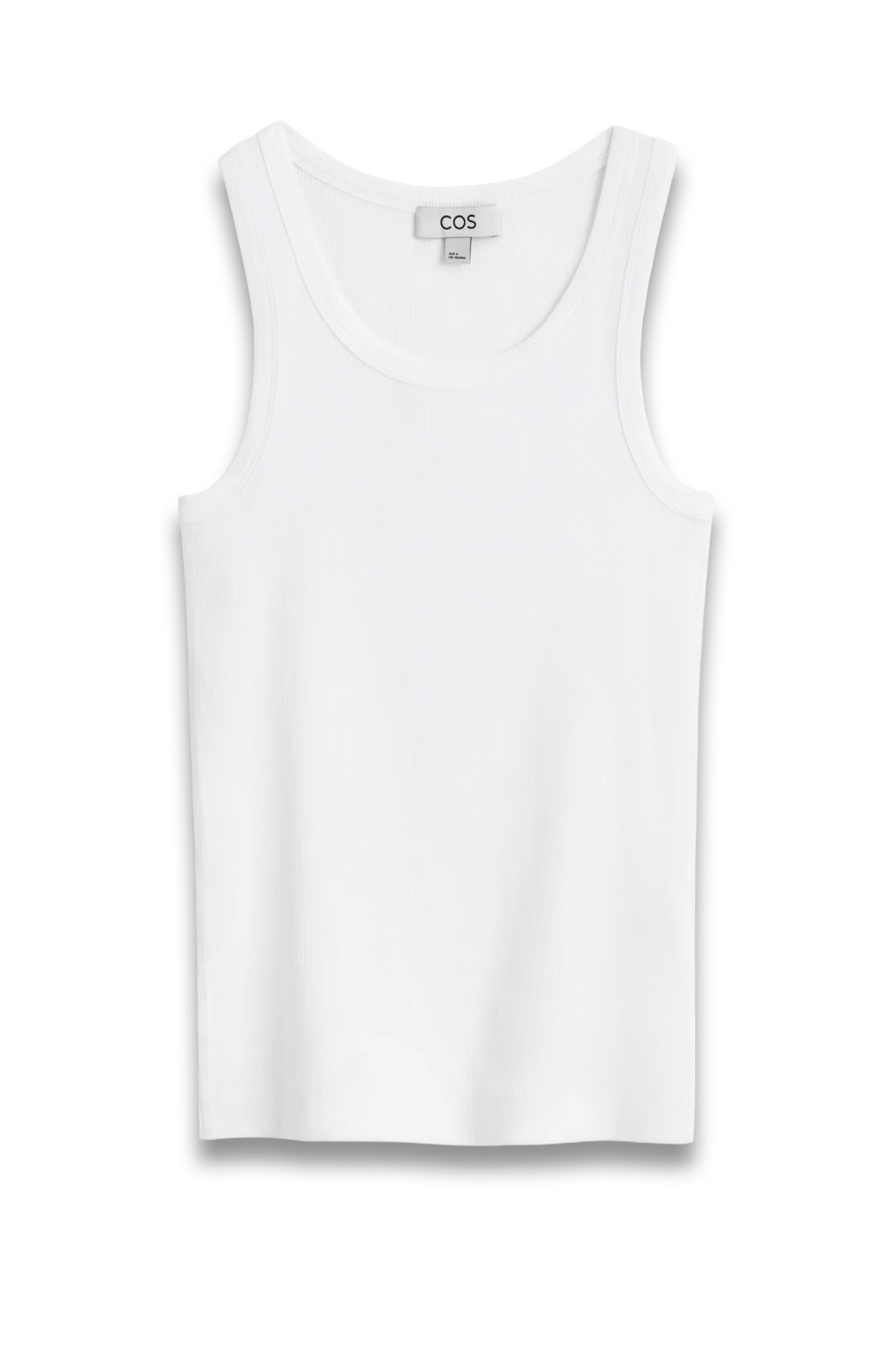 Ribbed Cotton Tank Top