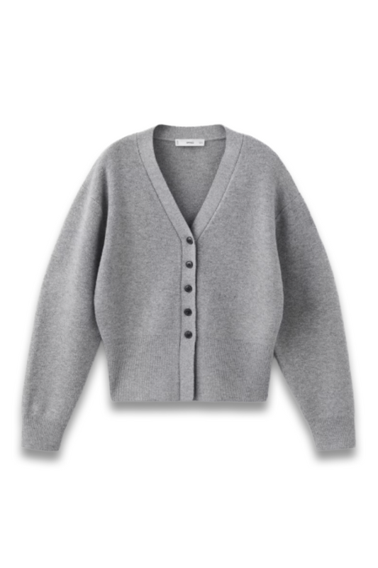 V-neck Knitted Cardigan