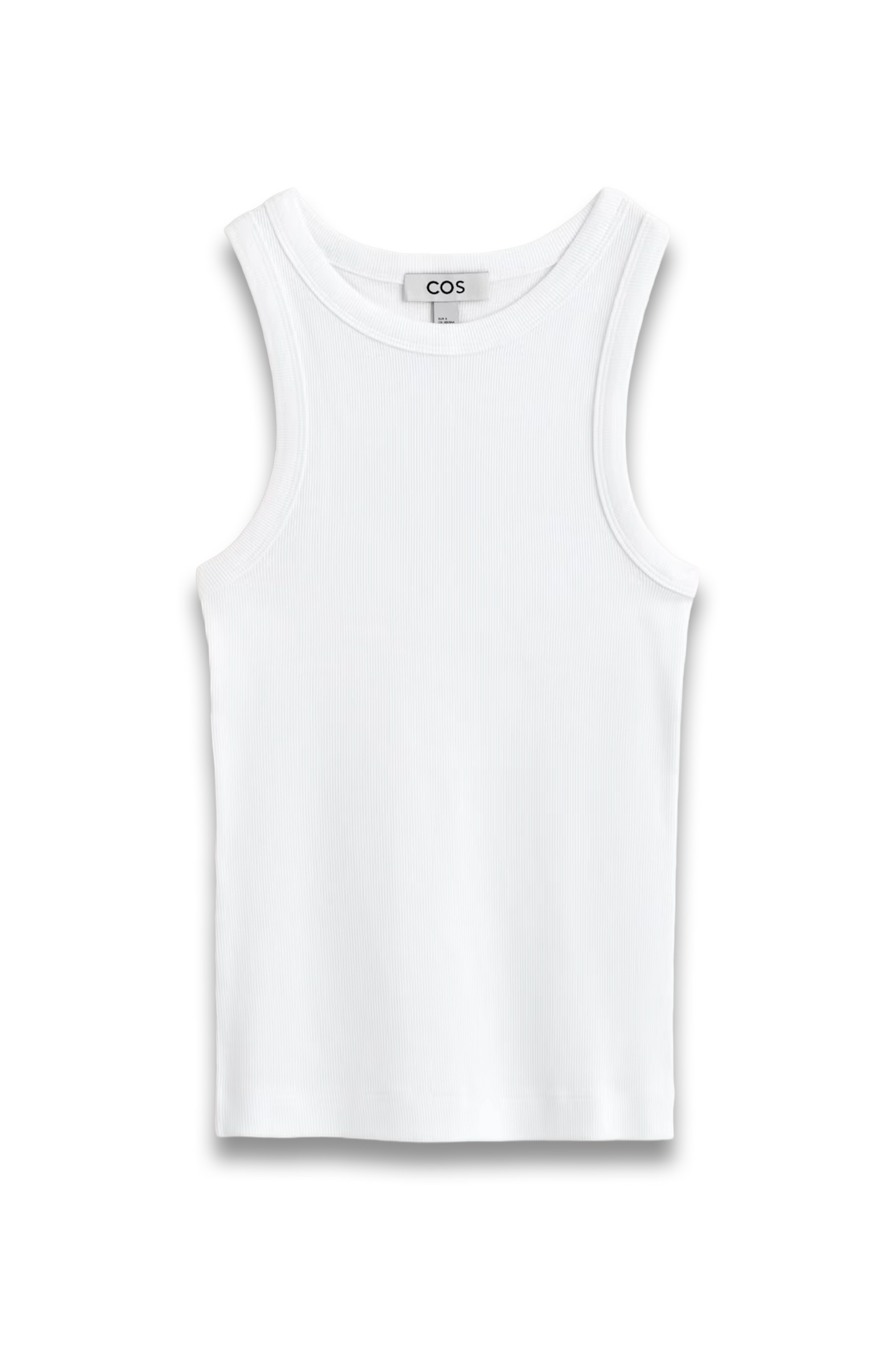 Ribbed Cotton Tank Top