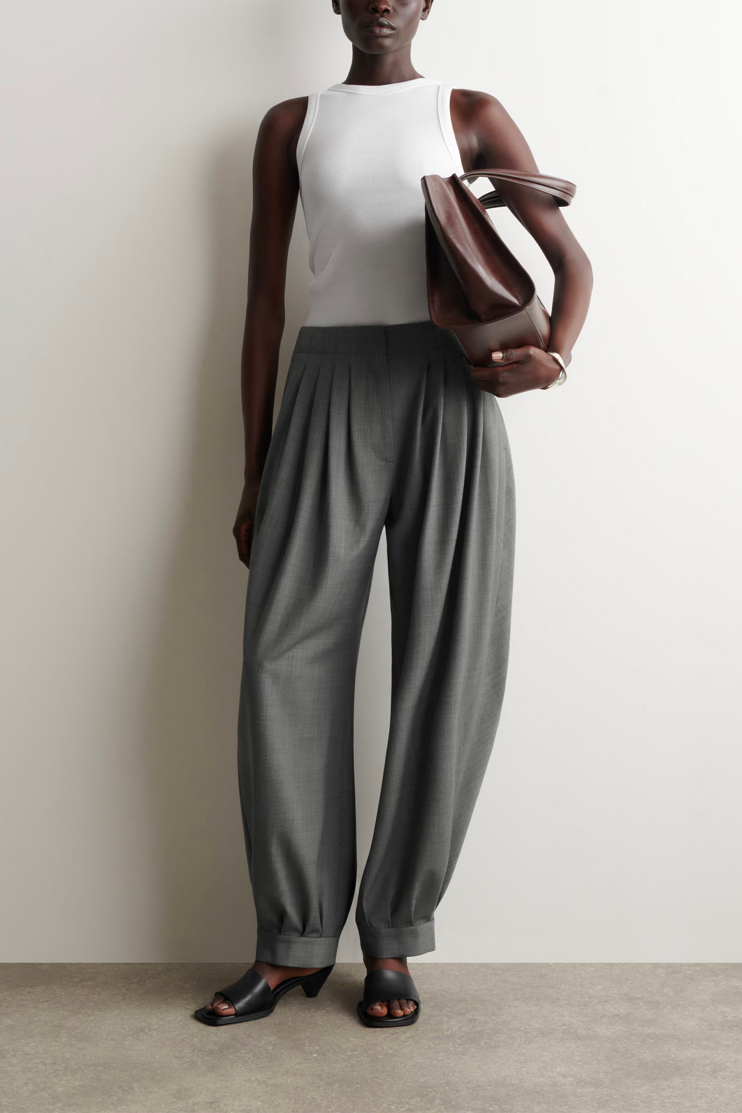 Ribbed Cotton Tank Top