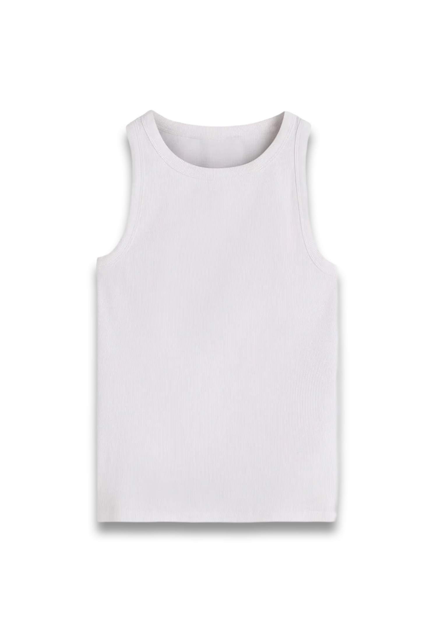 Lyra Ribbed Cotton Vest