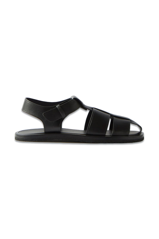 Fisherman Caged Leather Sandals