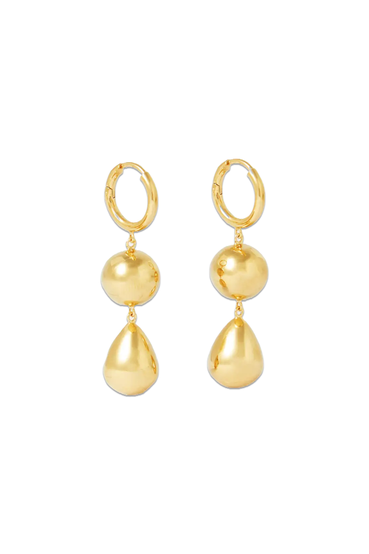 The Cathrine Gold-Plated Earrings