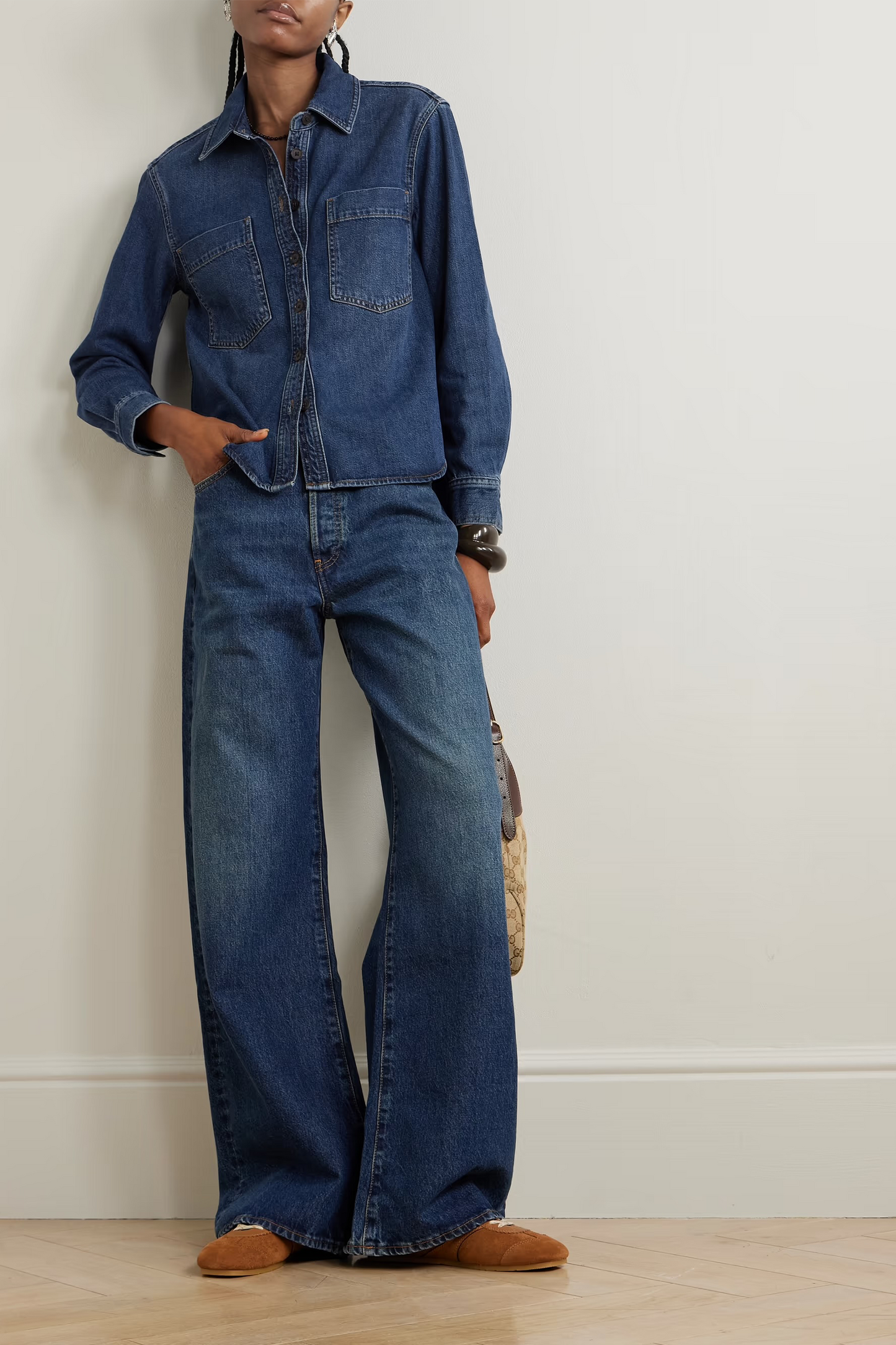 The Polished Denim Shirt