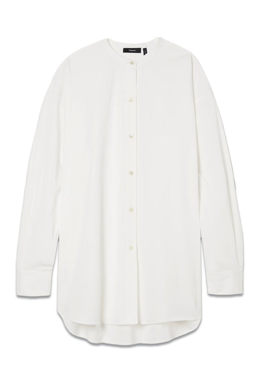 Oversized Cotton-Poplin Shirt