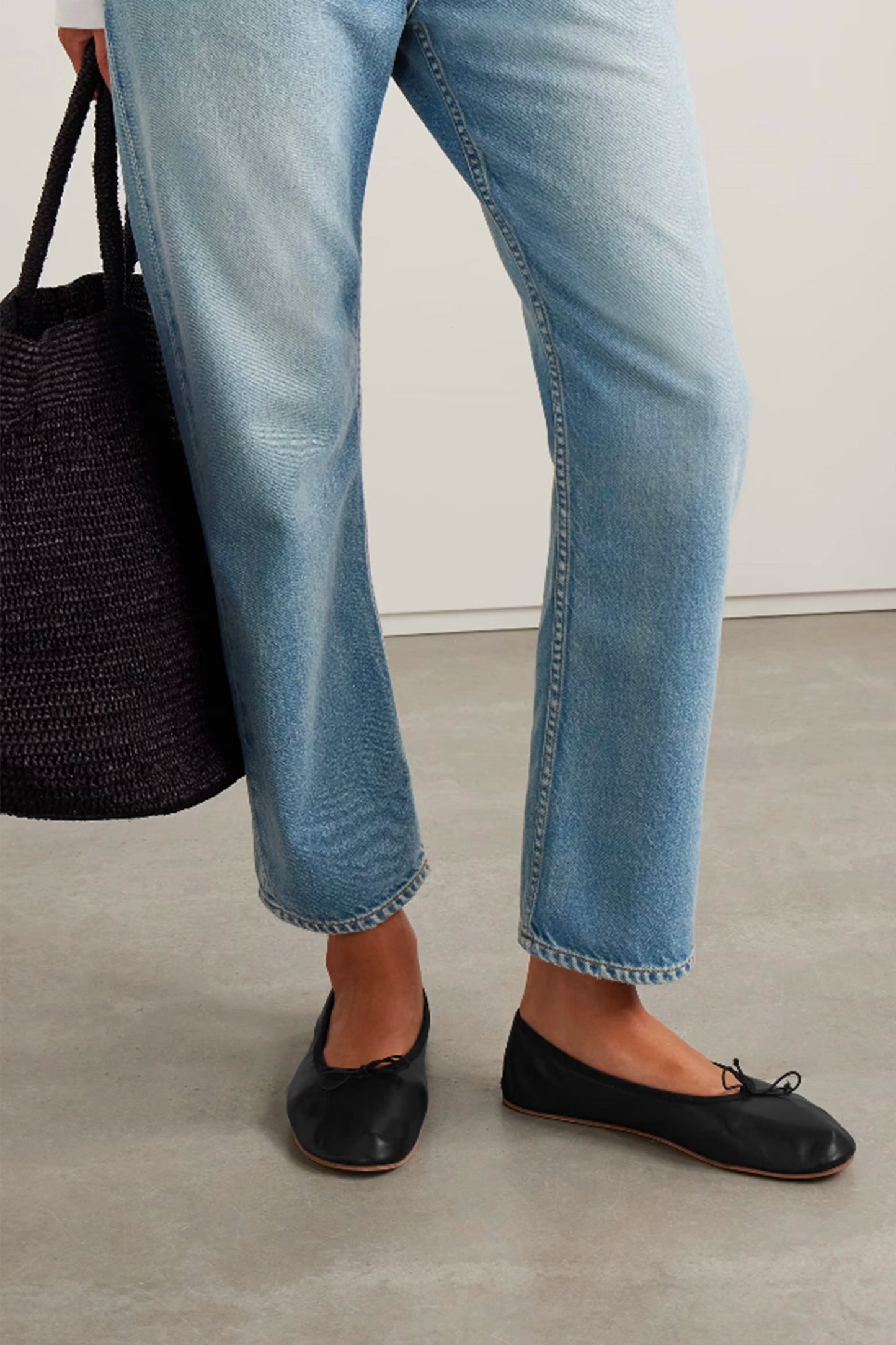 Leather Ballet Flats