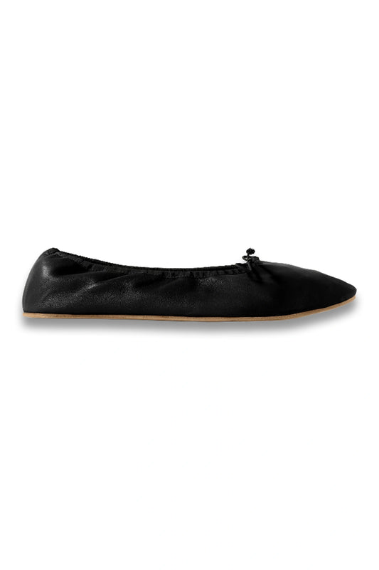 Leather Ballet Flats