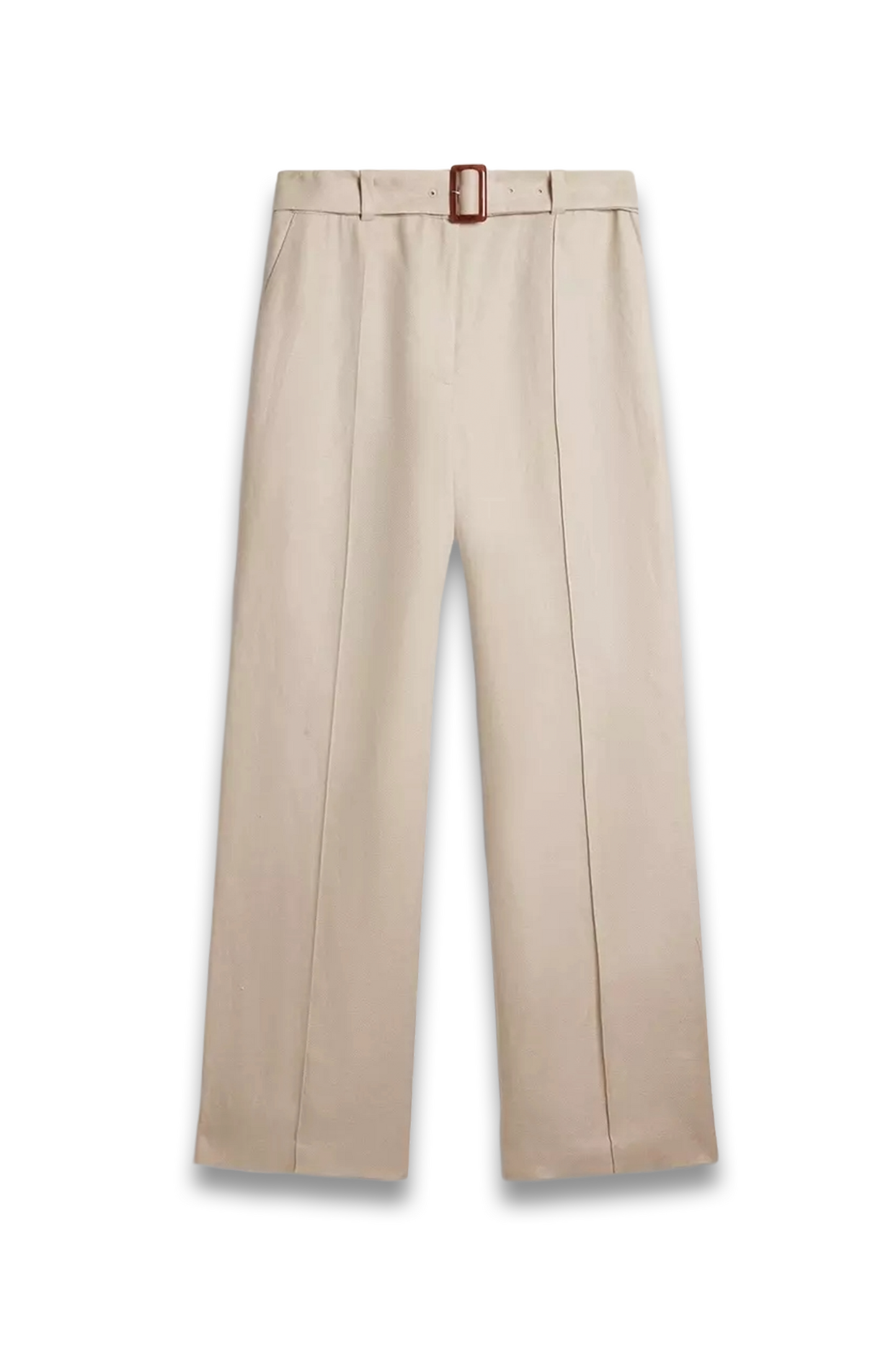 Zainah Linen Wide Leg Trousers