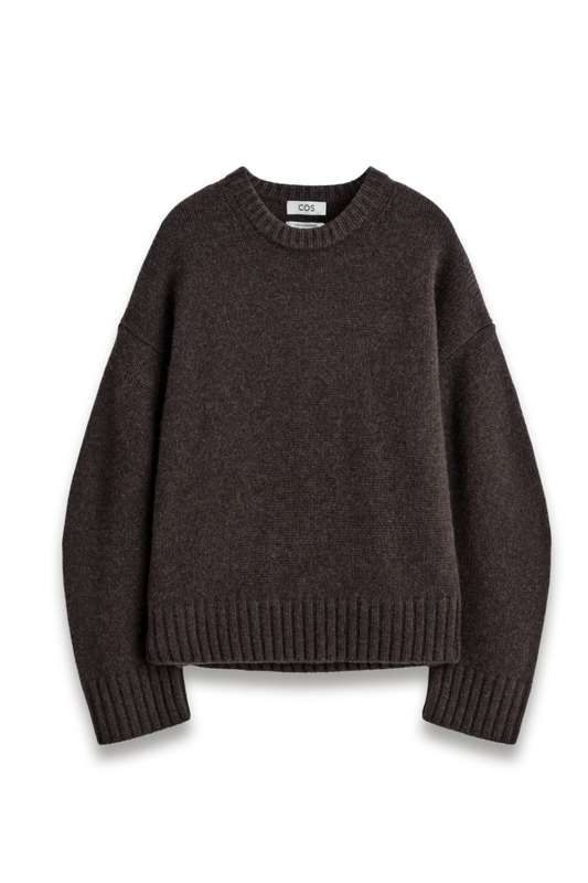 Chunky Cashmere Crew Neck Jumper