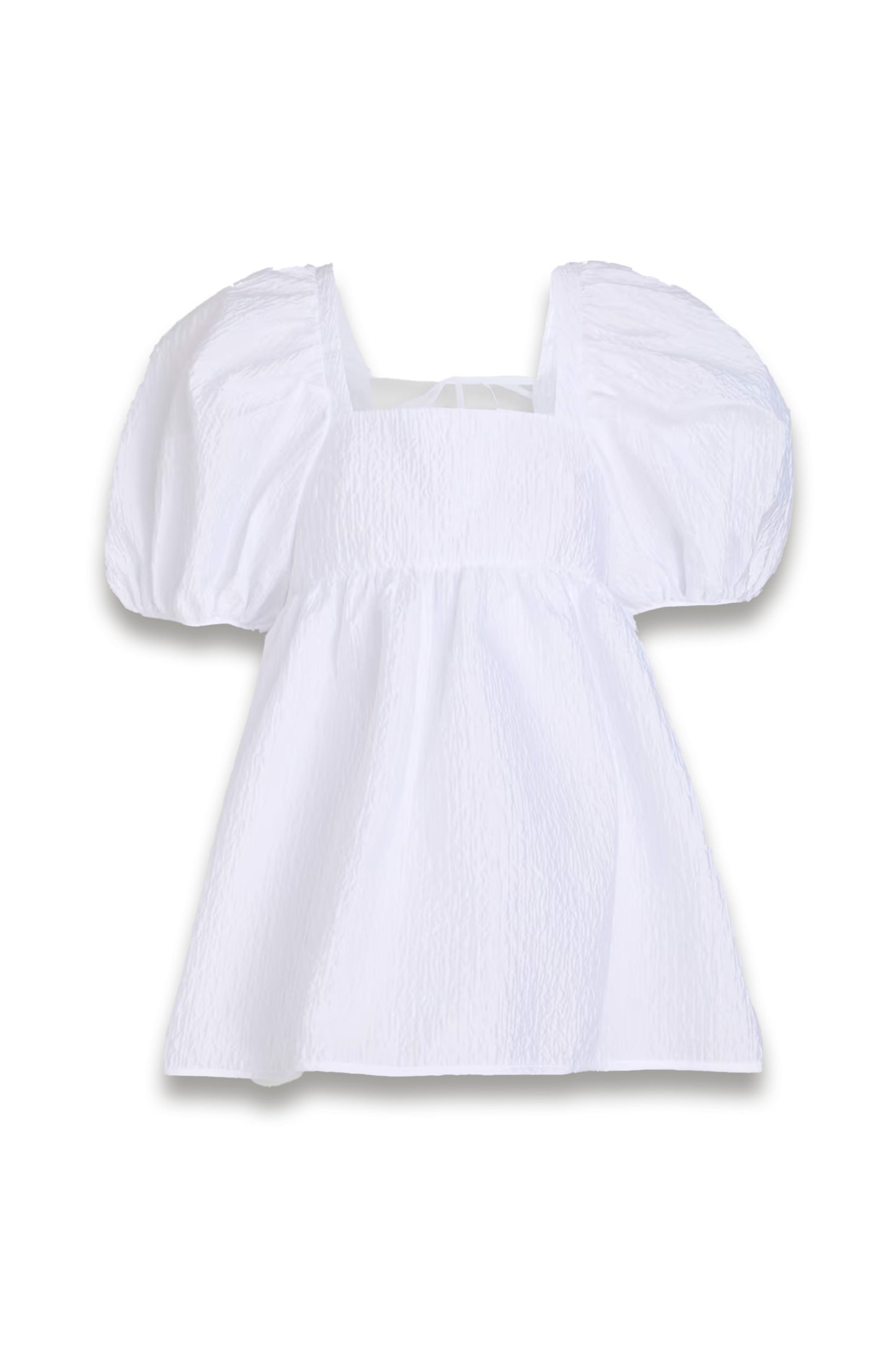 Alma cloqué peplum blouse