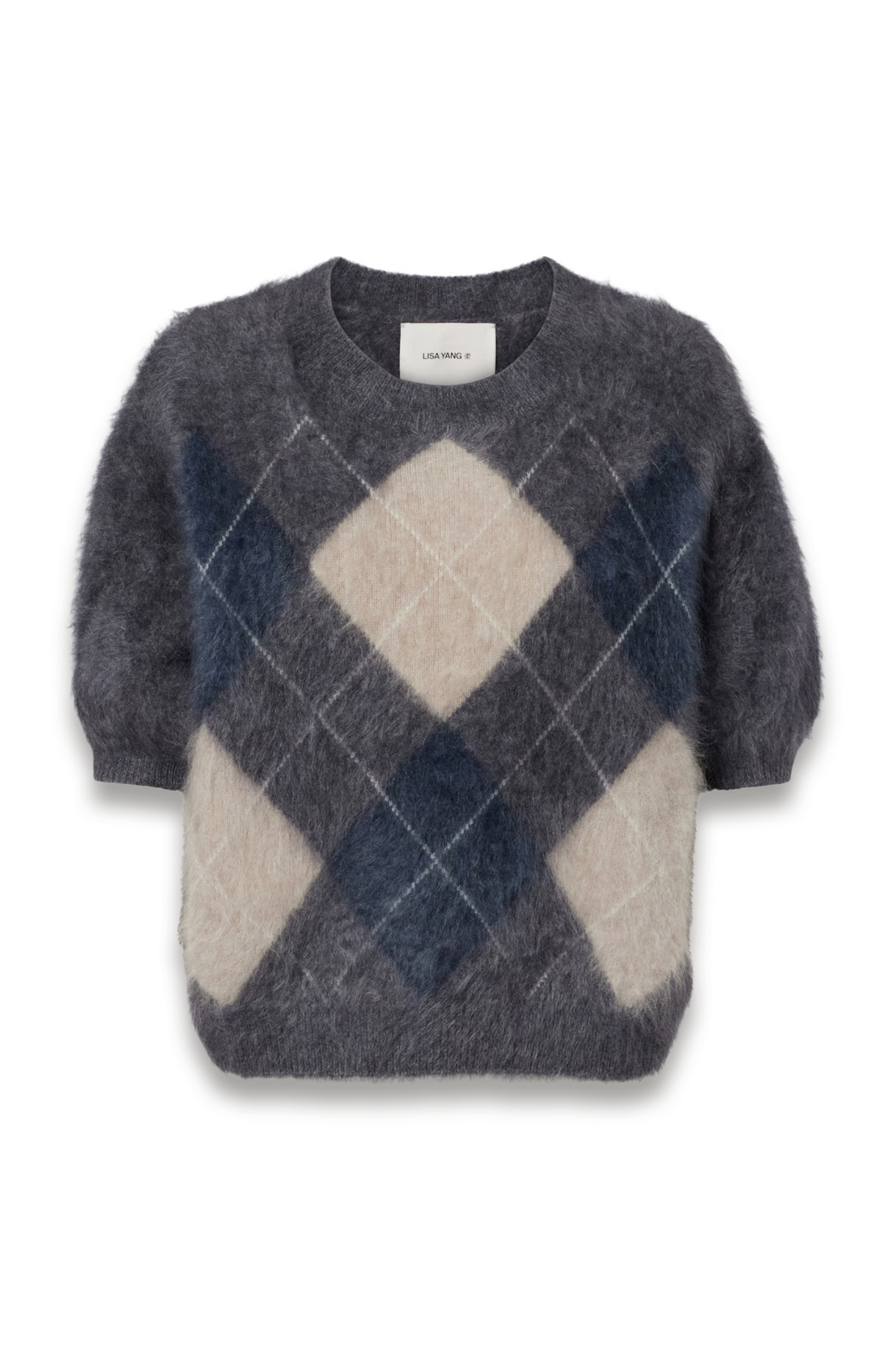 Juniper Argyle Cashmere Sweater