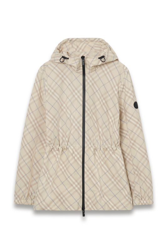 Check Whitstable Hooded Jacket