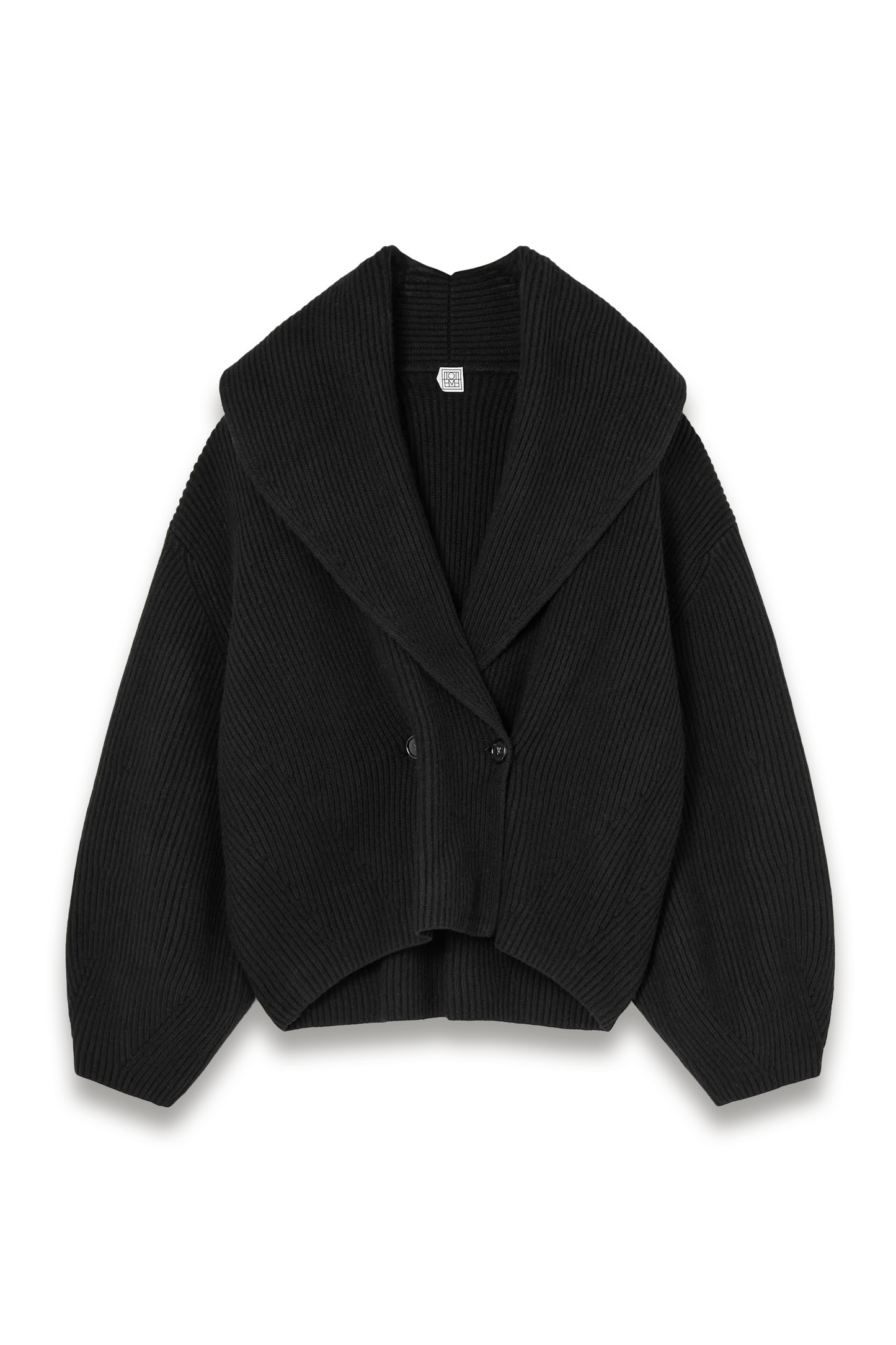 Oversized Ribbed-wool Cardigan