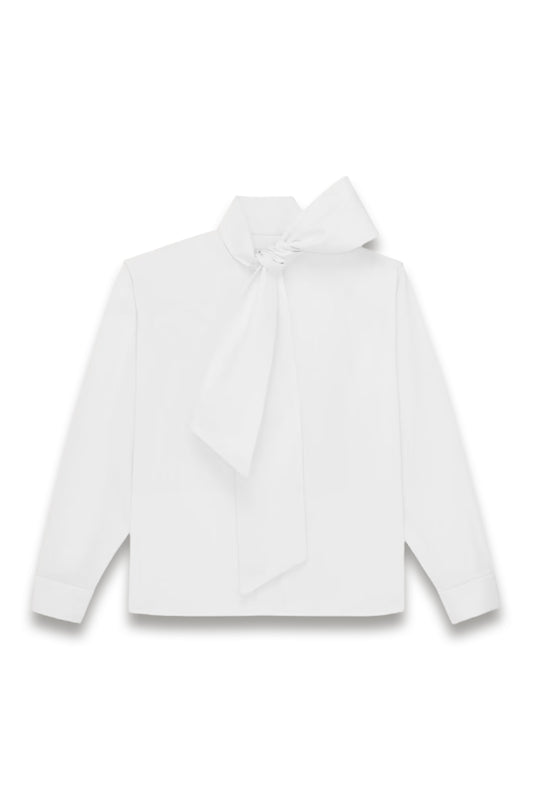 Lavallière Shirt in Cotton Poplin