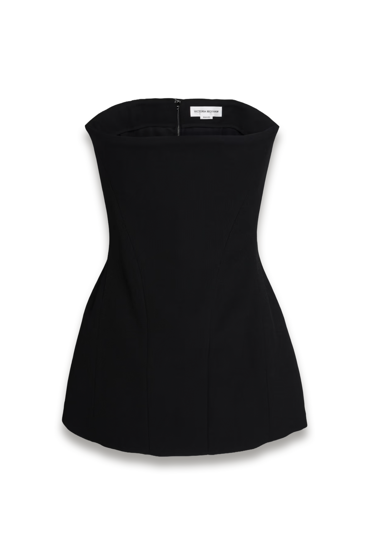 Strapless Grain de Poudre Top