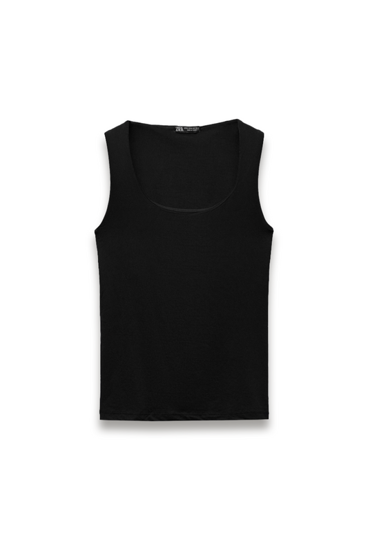 Polyamide Top With Wide Straps