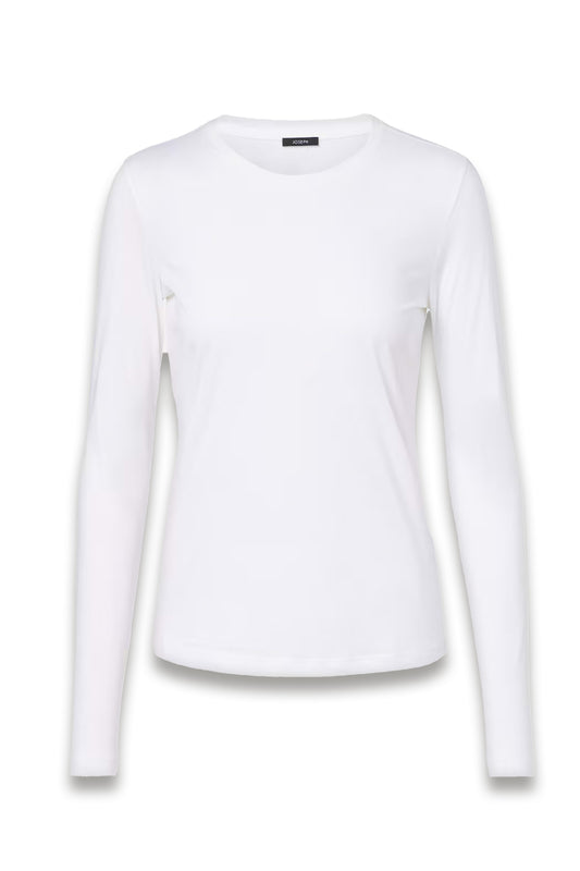 Cotton and Silk Jersey T-Shirt