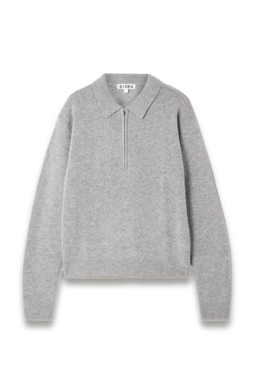 Blaise Cashmere Half-zip Sweater