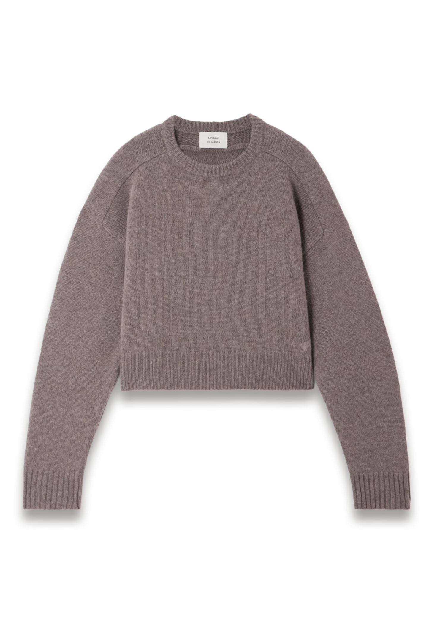 Bruzzi Cropped Wool and Cashmere-blend Sweater