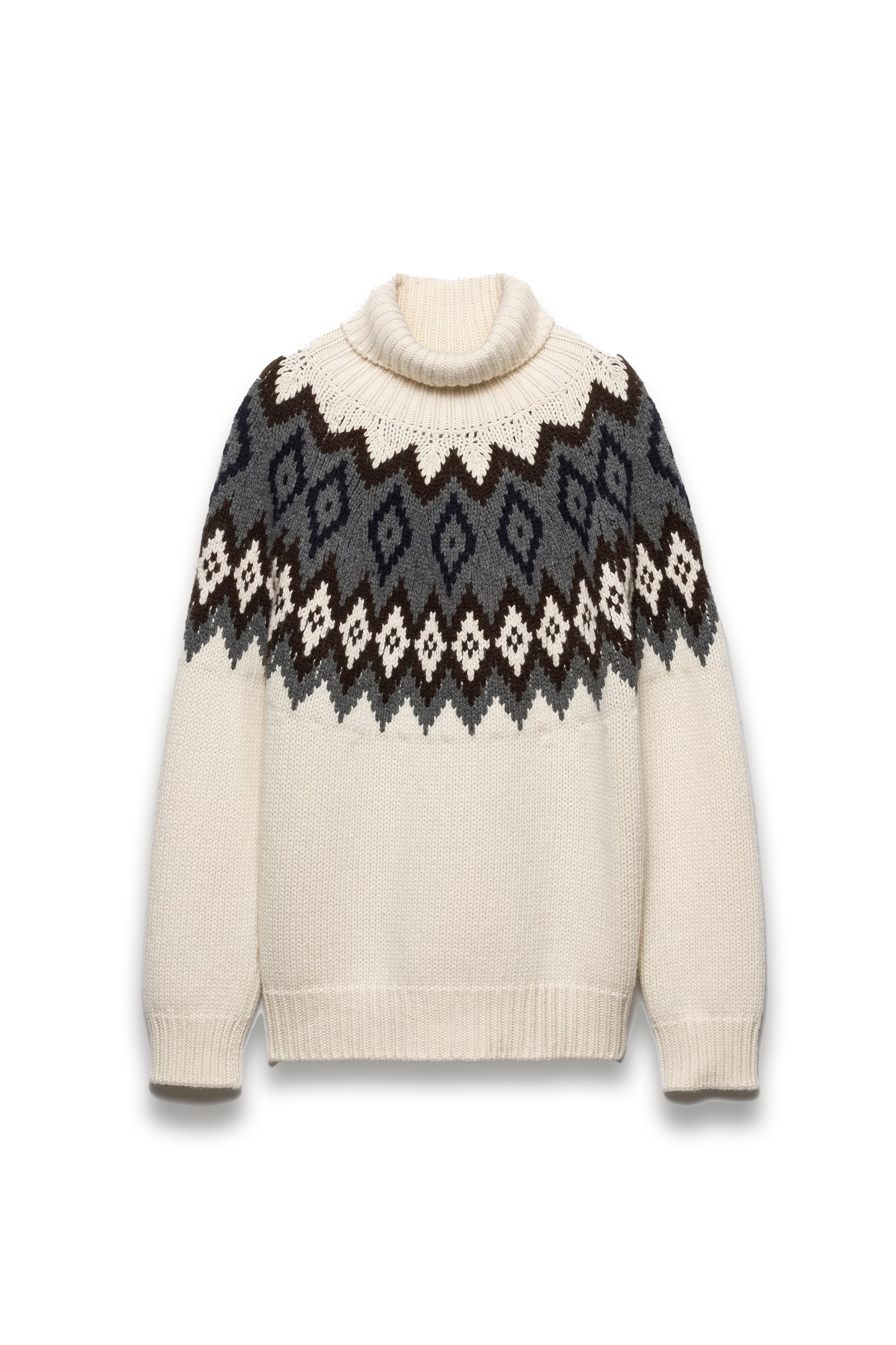 Cashmere-and-wool Turtleneck Sweater
