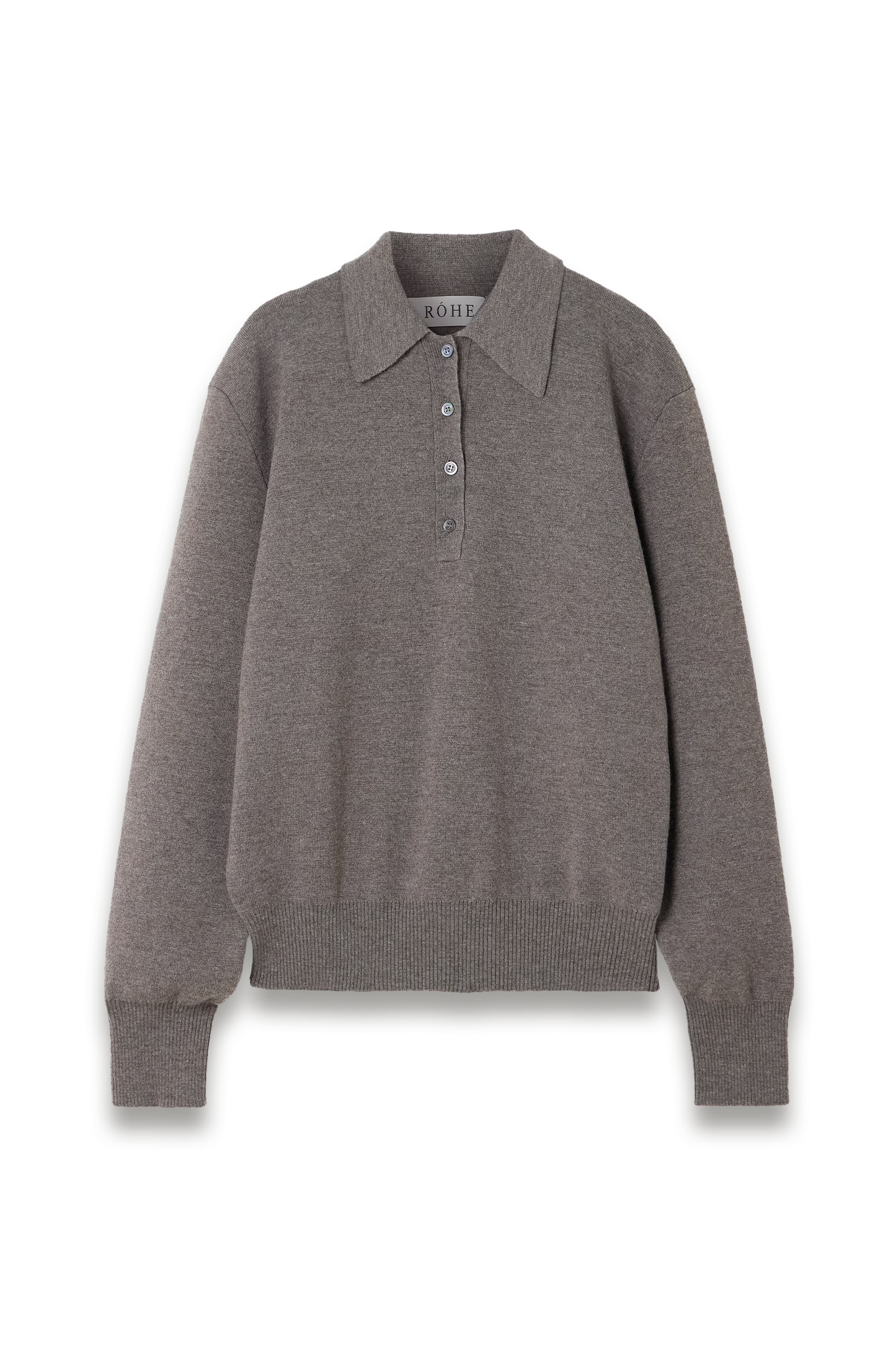 Wool and Cashmere-blend Polo Shirt