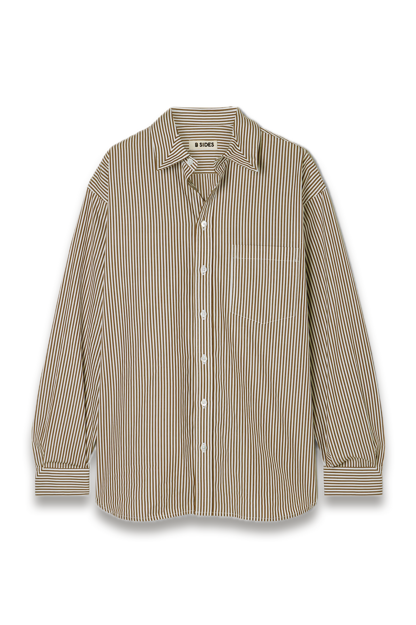 Nolan Striped Cotton-poplin Shirt