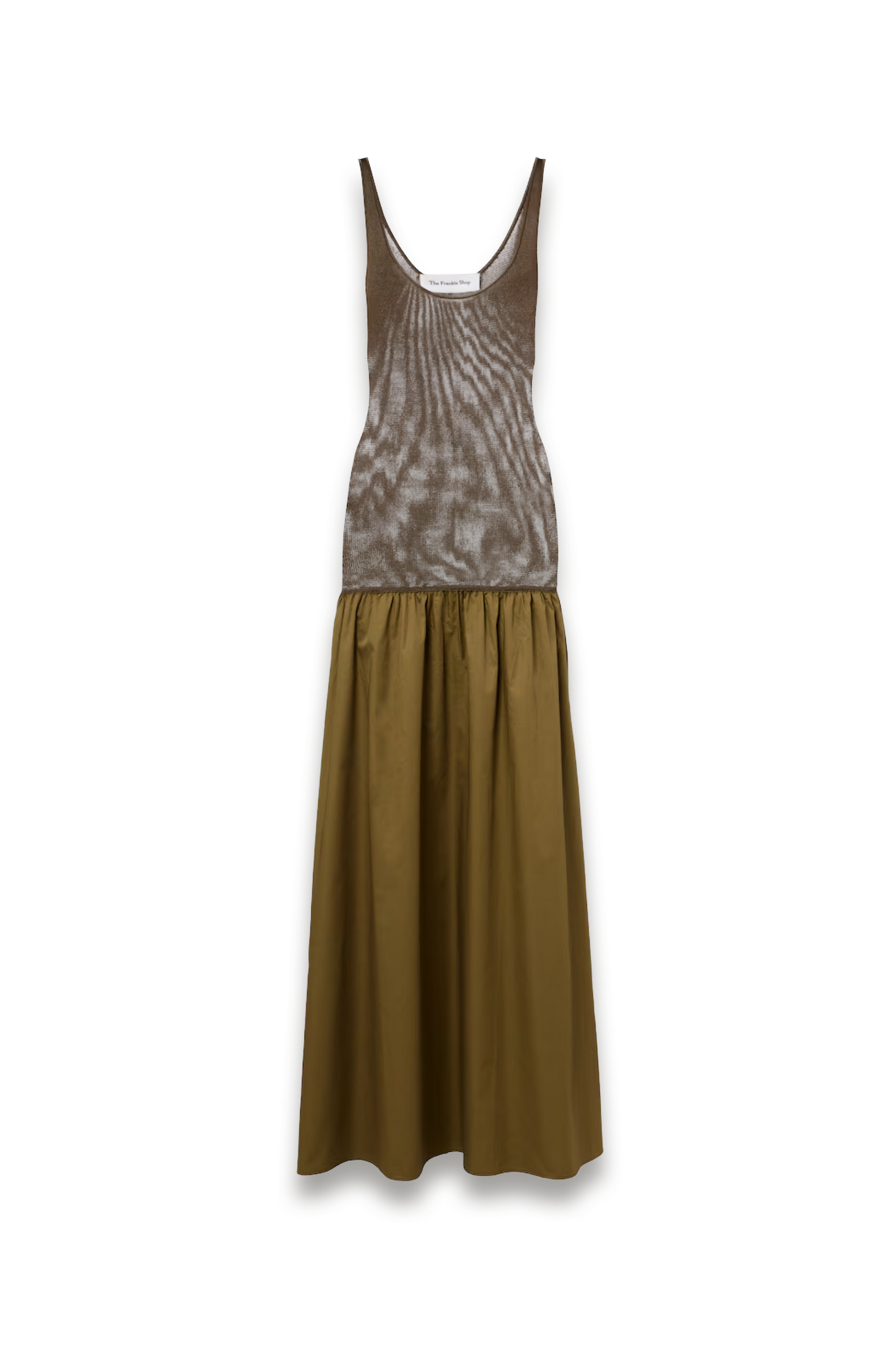 Ilya Cotton-trimmed Maxi Dress
