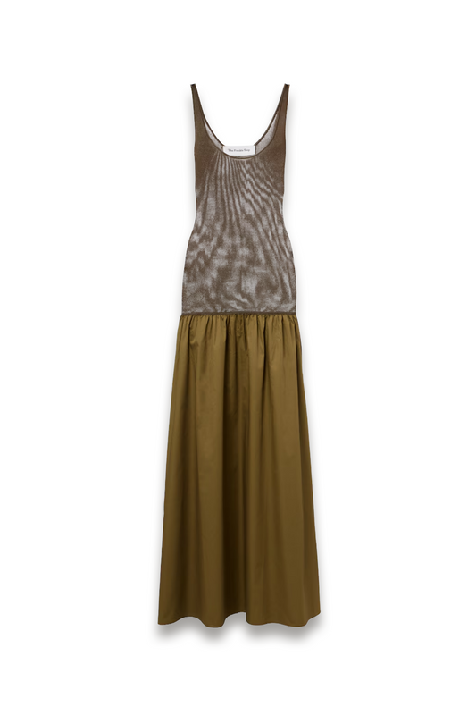 Ilya Cotton-trimmed Maxi Dress