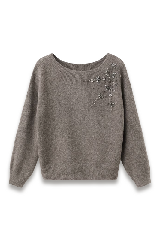 Crystal Detail Sweatshirt