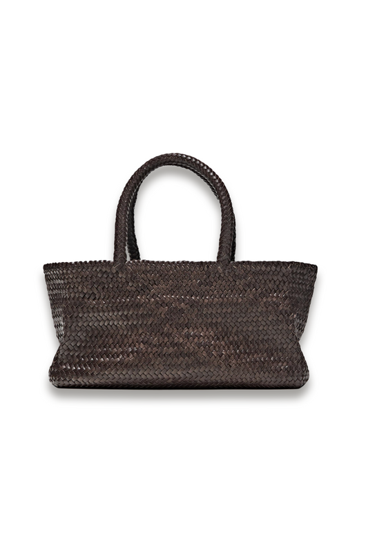 Medium Braided Nappa Leather Tote Bag