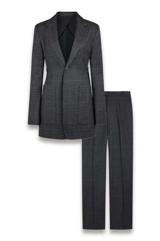 Blazer and Trousers in Checks Wool