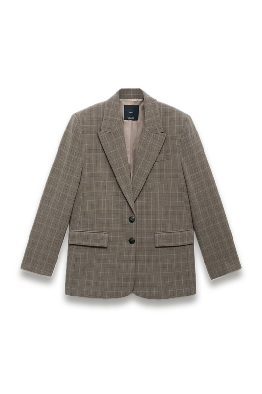 Check Suit Jacket