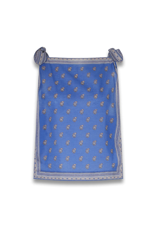 Amalia Floral-Print Cotton-Voile Top